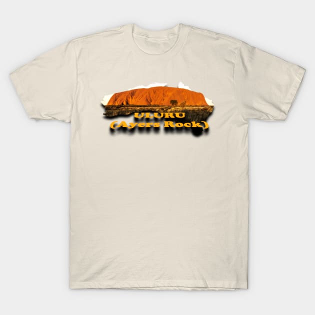 Uluru (Ayers Rock) T-Shirt by Eg0R